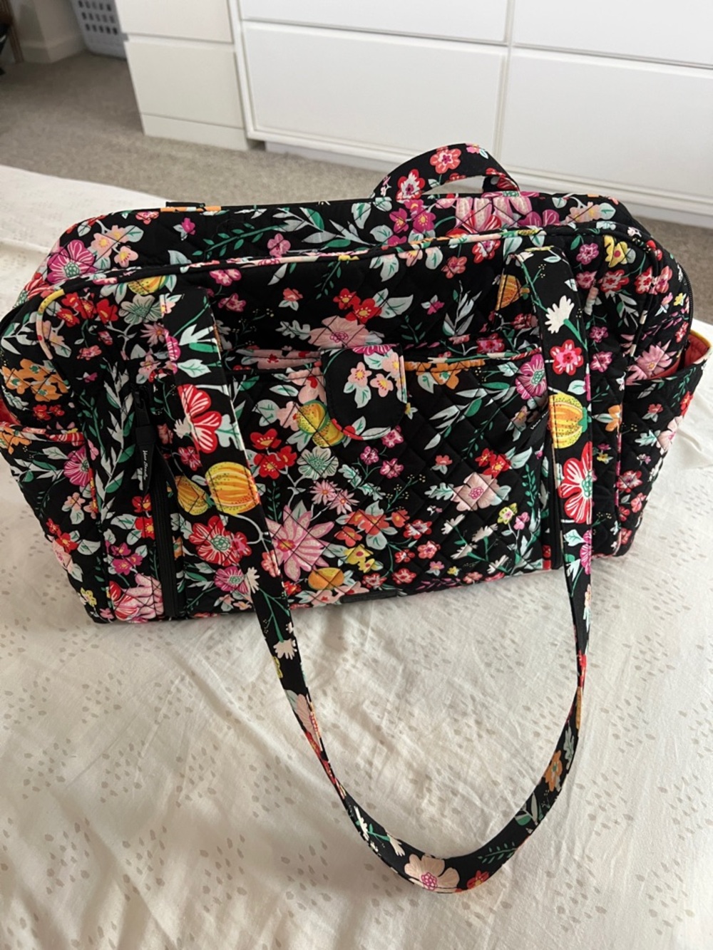 Vera Bradley Quilted Baby Diaper Tote Bag